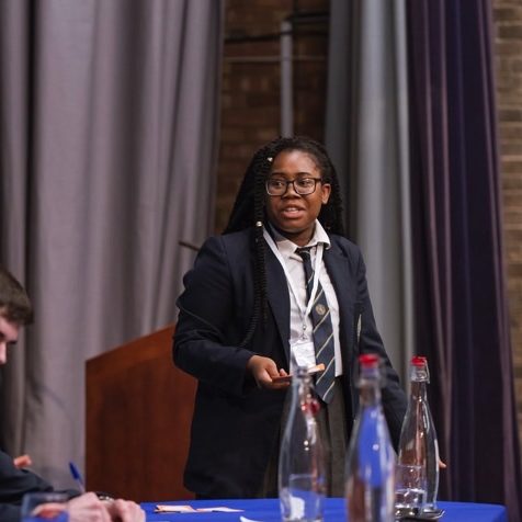 Picture of a Public Speaking Competition Team